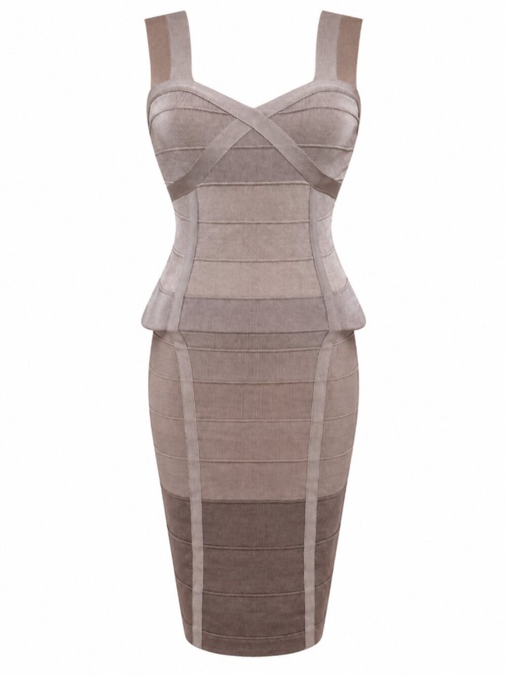 bebe Mauve Bandage Dress - XS